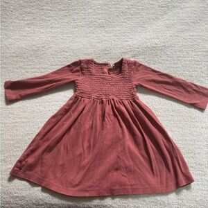 Kate Quinn Long Sleeve Dress - Dusty Rose